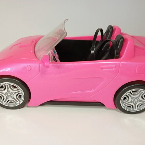 Barbie Convertible Car Mattel 2016 like new, pink