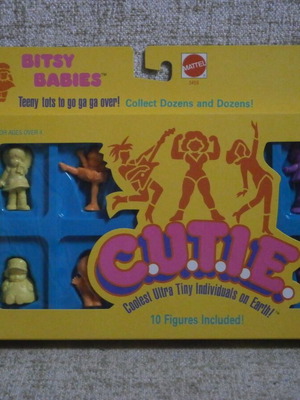 Bitsy Babies C.U.T.I.E. Mattel figures new, vintage, rare