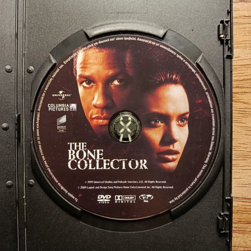 The Bone Collector DVD like new with Greek subtitles
