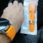 Watch strap 22mm new, sealed in packaging