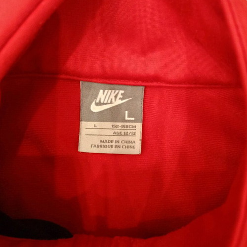 Nike Retro Full Zip Jacket used, unisex, red with blue