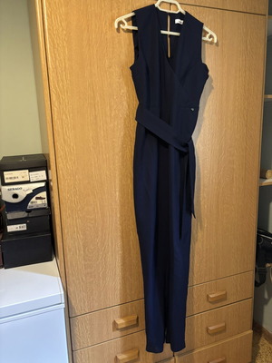 Toi&Moi blue jumpsuit size L used, slim fit