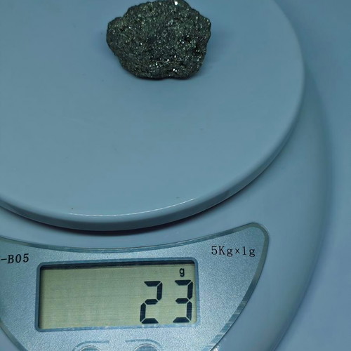 Natural pyrite crystal 23g like new