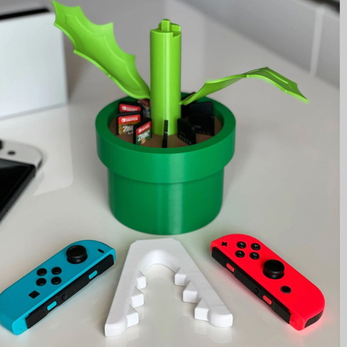 Piranha Plant JoyCon Grip new for Nintendo Switch