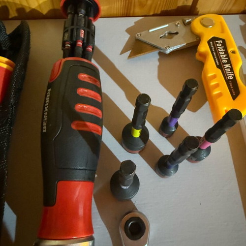 Electrical tools new, complete set