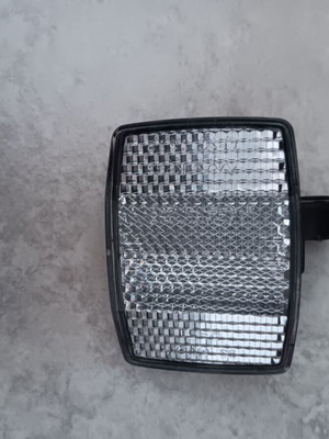 Bicycle light like new, with reflector only