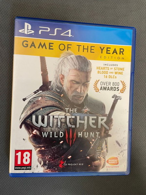 The Witcher 3 Wild Hunt Game of the Year Edition PS4 like new