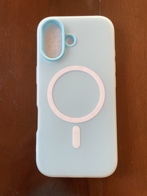 Θήκη MagSafe για iPhone 15 καινούργια γαλάζια ματ