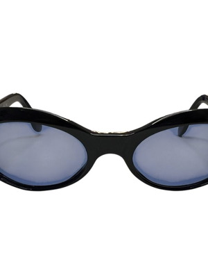 Gucci γυαλιά ηλίου cat eye μεταχειρισμένα, μαύρα και μπλε