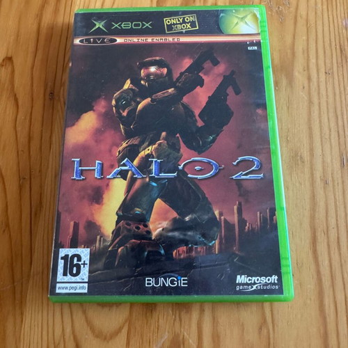 Halo 2 Xbox game used, good condition