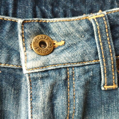 Staff&Co denim shorts like new, size XS/S, blue