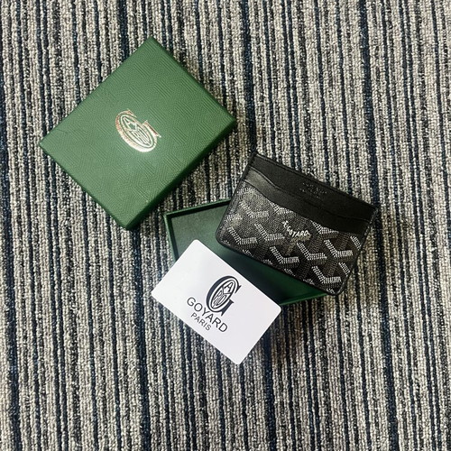 Goyard cardholder like new, black