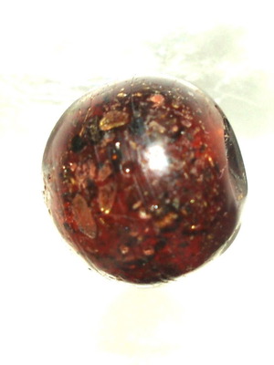 Baltic amber used, authentic very old 16 mm 12.20ct