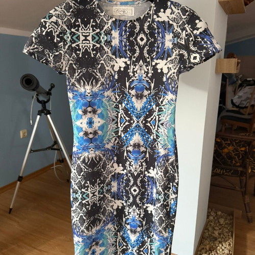 Firetrap dress like new, blue and white, size XS