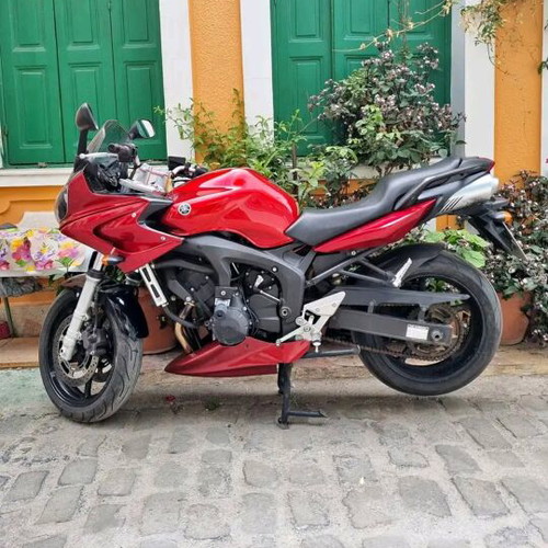 Yamaha FZ6 Fazer used, 600cc, red, 6,000km, model 4/06