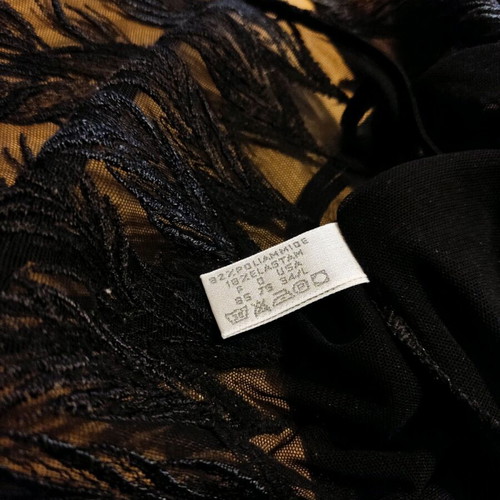Babydoll like new, black with grey-blue details, size 2