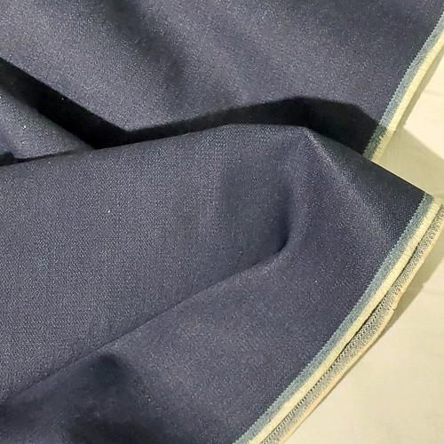 Denim fabric thick dark blue, 180x160cm, Malta type, new