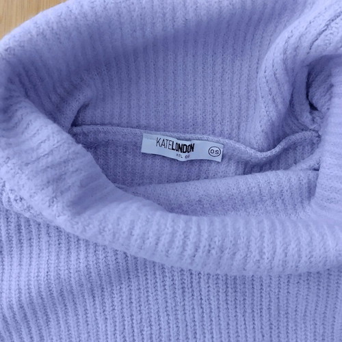 Turtleneck sweaters used, purple and pink, pack of 2