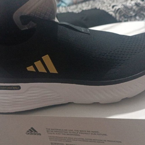 Adidas Cloudfoam Go Sock women's athletic shoes size 42 new black