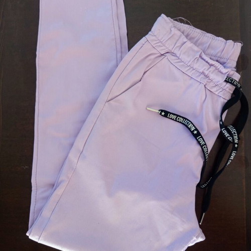 Women's purple slim-fit casual pants size Medium like new