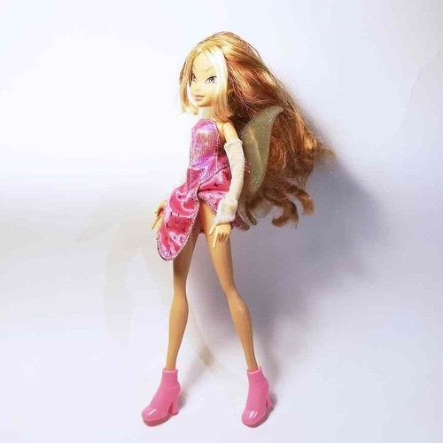 Winx Club Flora Mattel 2005 doll used