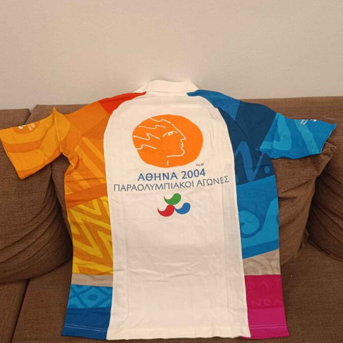 Polo shirt Athens 2004 Paralympic Games Adidas new