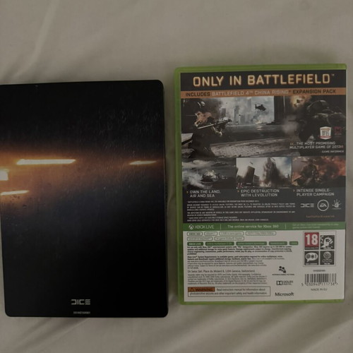 Battlefield 4 Deluxe Edition Xbox 360 like new