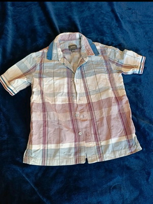Mexx plaid shirt for boy 110 cm like new, cotton