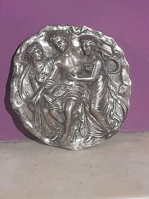Benaki Museum silver-plated museum replica used
