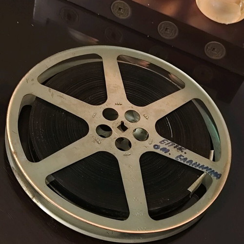 Vintage 16mm Film Reel 1982 with Color Sound Film by Agfa