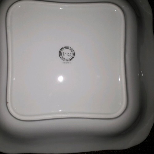 Trio Christmas platters like new, set of 2 pieces