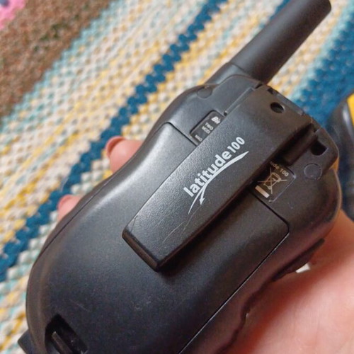 Walkie talkie Binatone latitude100 used with slight wear