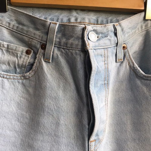 Levi’s 501 women’s 90’s straight leg jeans used, blue