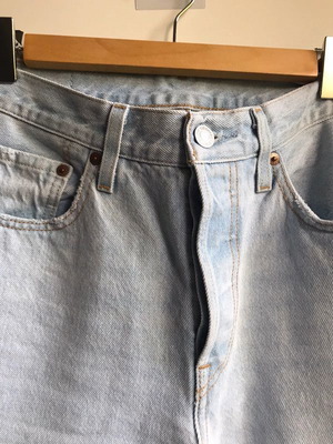 Levi’s 501 women’s 90’s straight leg jeans used, blue