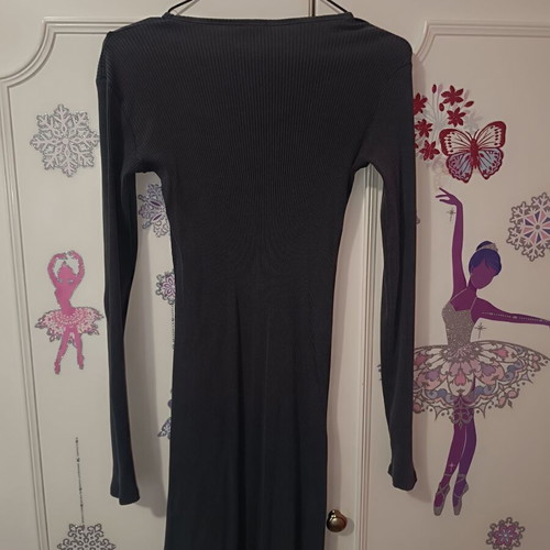 Zara dress dark gray like new