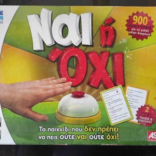 Board game Nai i Ohi used, complete