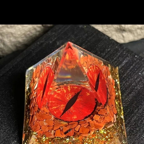 Orgone Pyramid Hell's Eye new