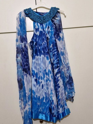 Allure short dress size 10 like new multicolor