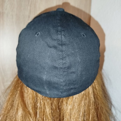 Fox cap new small/medium black with flexfit