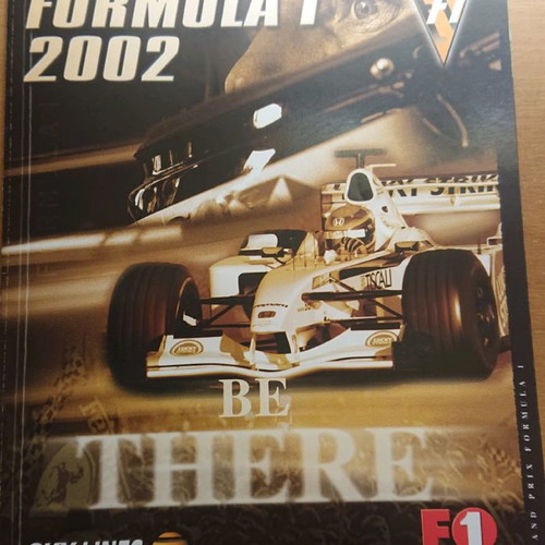 F1 inserts used, pack of 3 issues