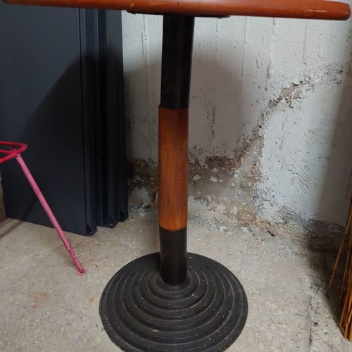 Wood and metal table for restaurant, garden, balcony, 2 pieces available