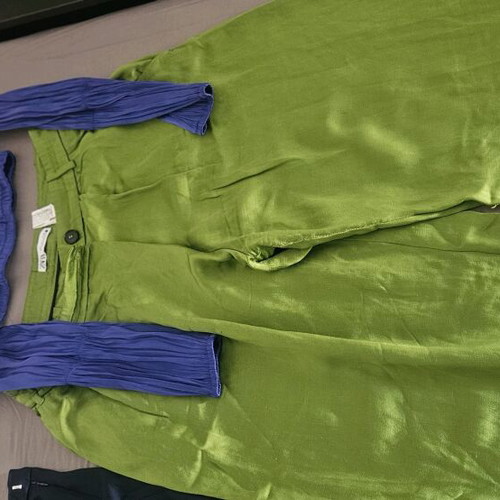 Set of pants and tops like new, Zara, H&M, Bershka large