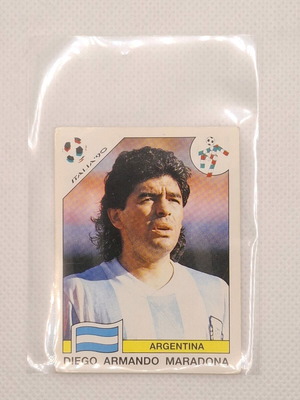 Panini Italia'90 Sticker 128 Diego Armando Maradona like new