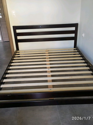 Double bed 160x200 like new