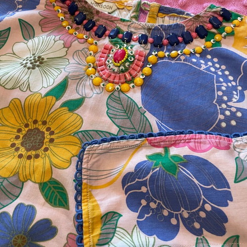 Monsoon girls kaftan like new aged 3-4