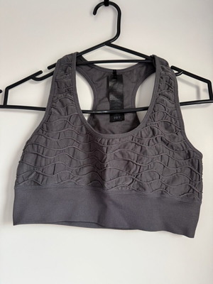 HIIT sports bra gray like new, size S