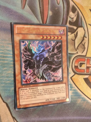 Latinum, Exarch of Dark World Yu-Gi-Oh card used, Ultra Rare