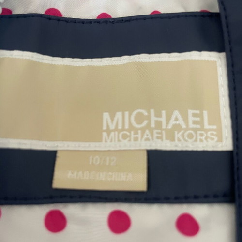 Michael Kors Blue Girls Jacket 10-12 Years Like New