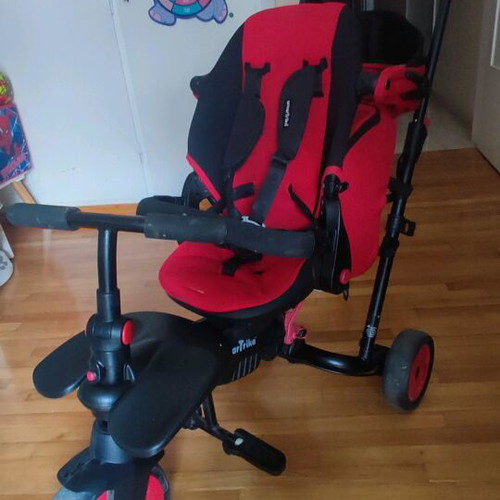 STR3 Stroller Trike used with 6-Point Harness and Steering