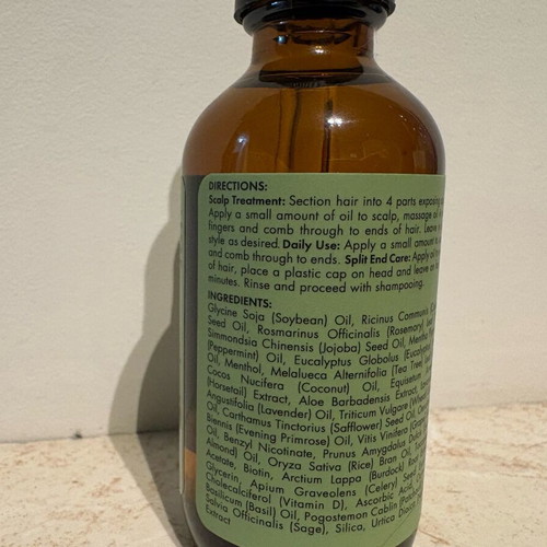 Mielle Hair Oil with Rosemary and Mint new 59mL